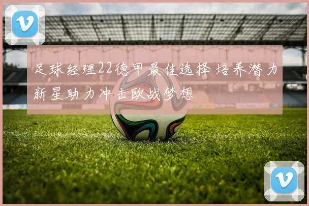 足球经理22德甲最佳选择 培养潜力新星助力冲击欧战梦想